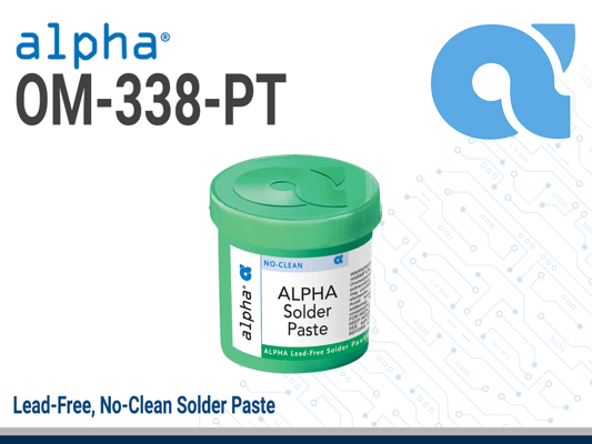 ALPHA OM-338-PT Paste Solder Flux
